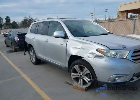 2011 Toyota Highlander Limited V6 from USA, damaged, VIN 5TDDK3EH5BS045656